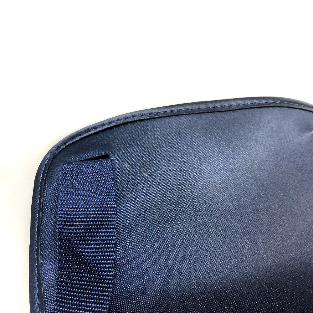HERMES Backpack canvas blue Star Travel Exhibition 1999 Limited Sherpa Backpack Women Used Authentic