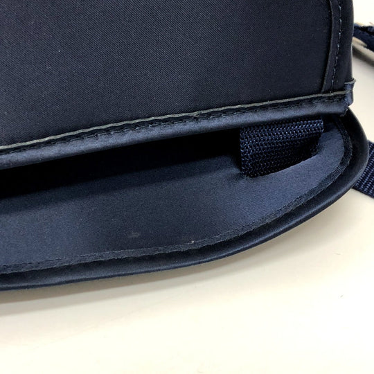 HERMES Backpack canvas blue Star Travel Exhibition 1999 Limited Sherpa Backpack Women Used Authentic