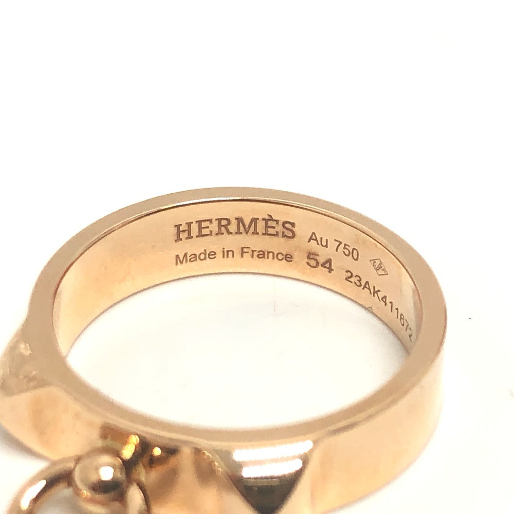 HERMES Ring 18K Pink Gold gold Cory Edssian Women 54 Used Authentic