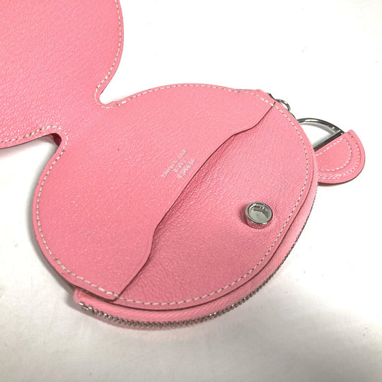 HERMES Coin case Shave pink In the loop