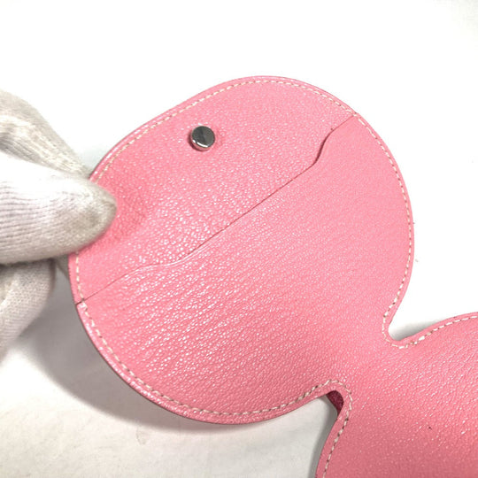 HERMES Coin case Shave pink In the loop