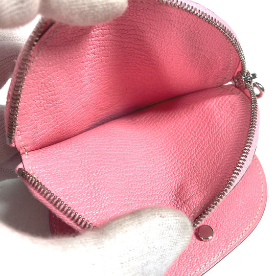HERMES Coin case Shave pink In the loop