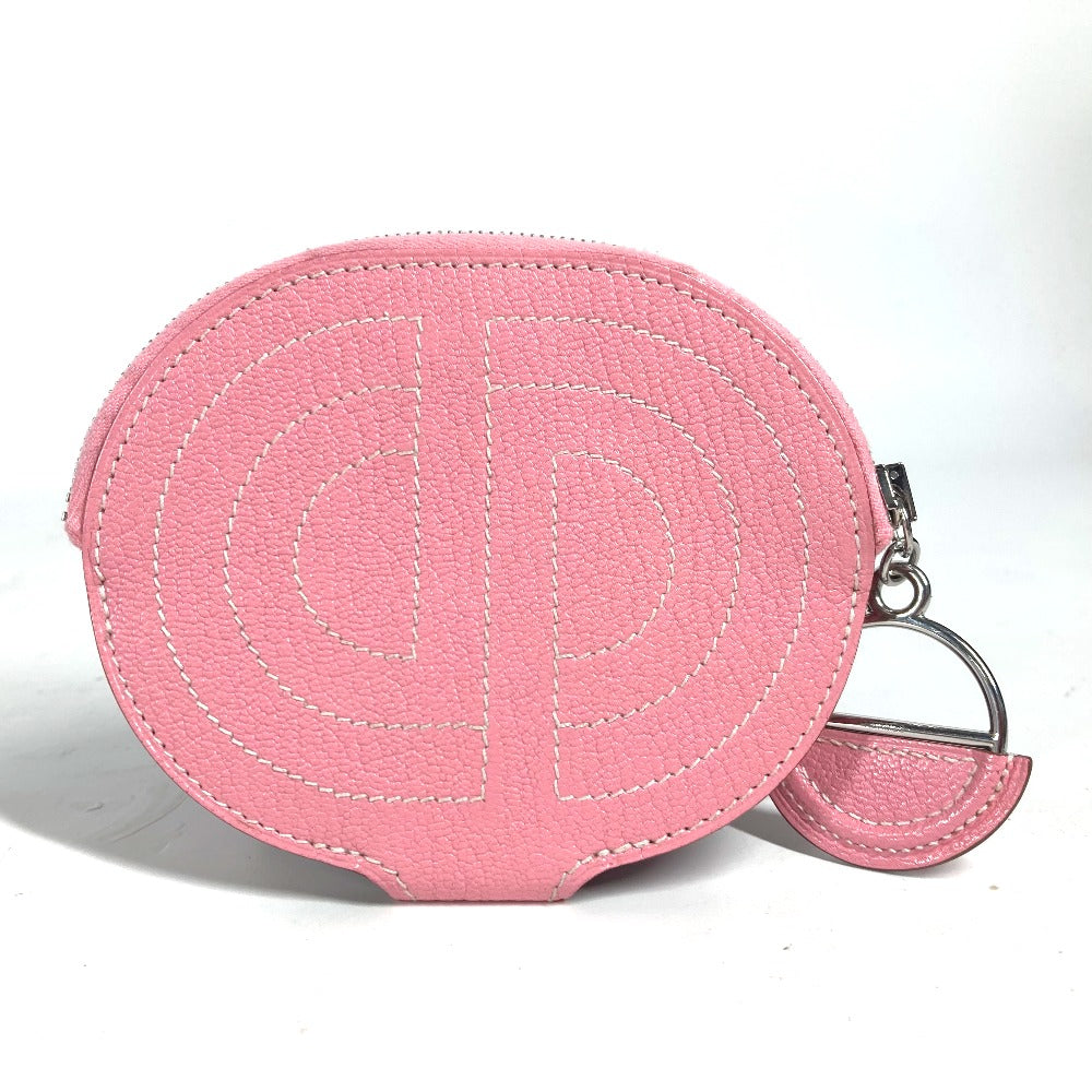 HERMES Coin case Shave pink In the loop