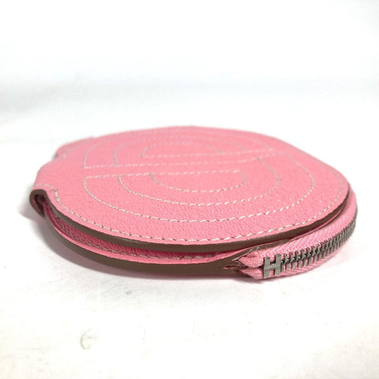 HERMES Coin case Shave pink In the loop