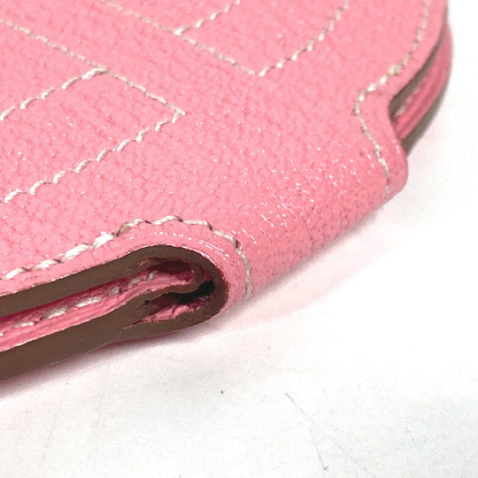 HERMES Coin case Shave pink In the loop