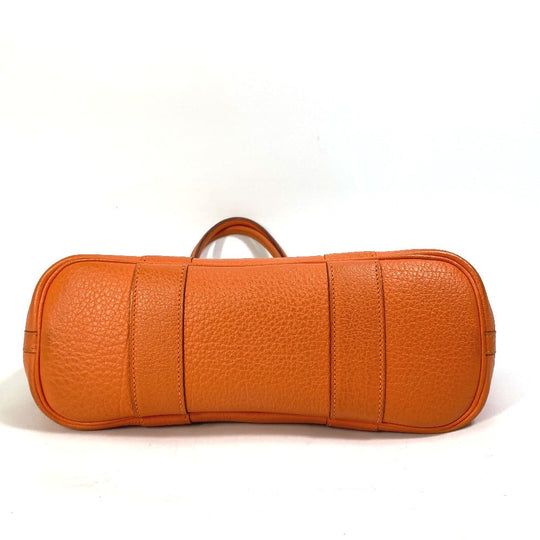 HERMES Tote Bag Towar Officier Orange Shoulder Bag Shoulder Bag Garden Zip PM Women Used Authentic
