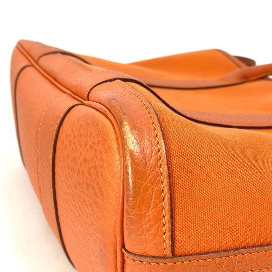 HERMES Tote Bag Towar Officier Orange Shoulder Bag Shoulder Bag Garden Zip PM Women Used Authentic