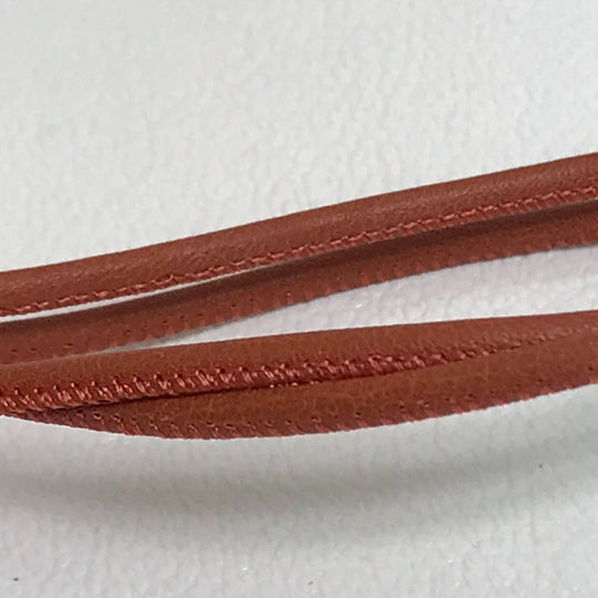HERMES Necklace leather Brown type Mont Petit Kelly PM Women Used Authentic