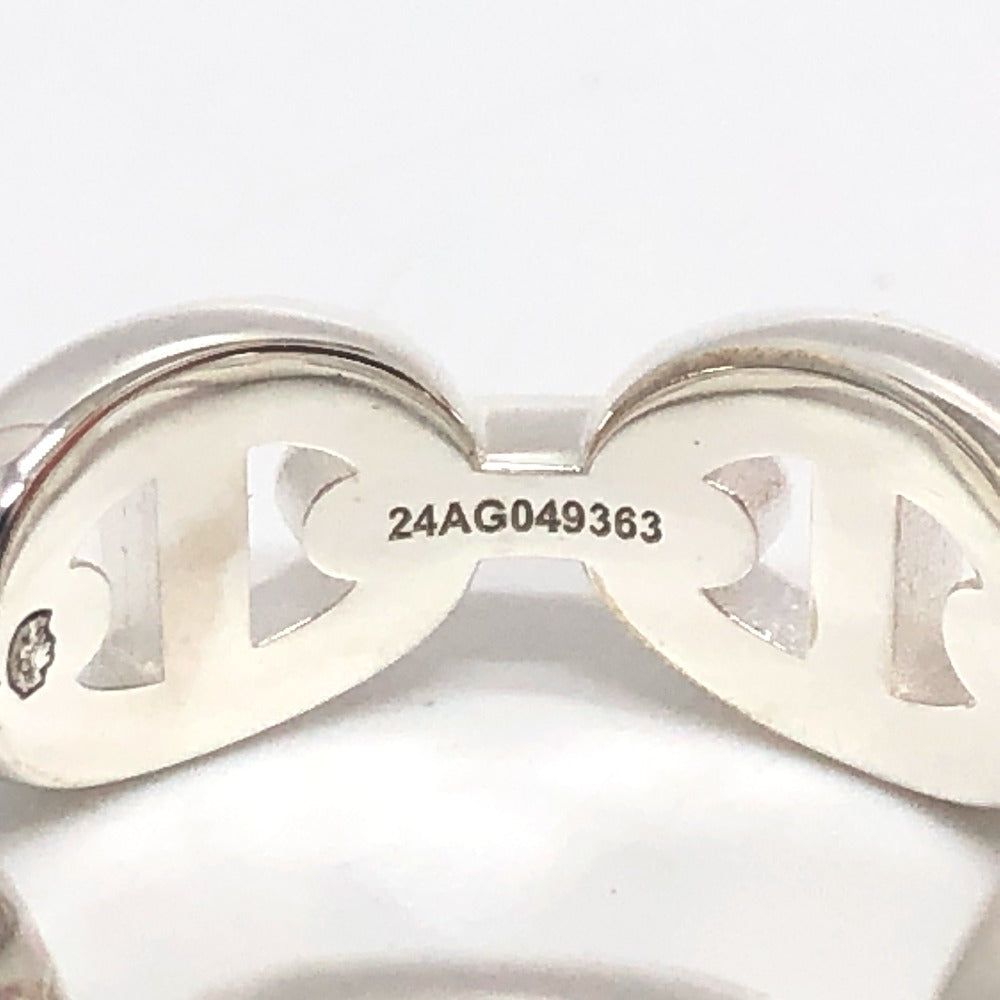 HERMES Ring SV925 Silver Chene Dunkle Enchant PM mens(Unisex) 51 Used Authentic