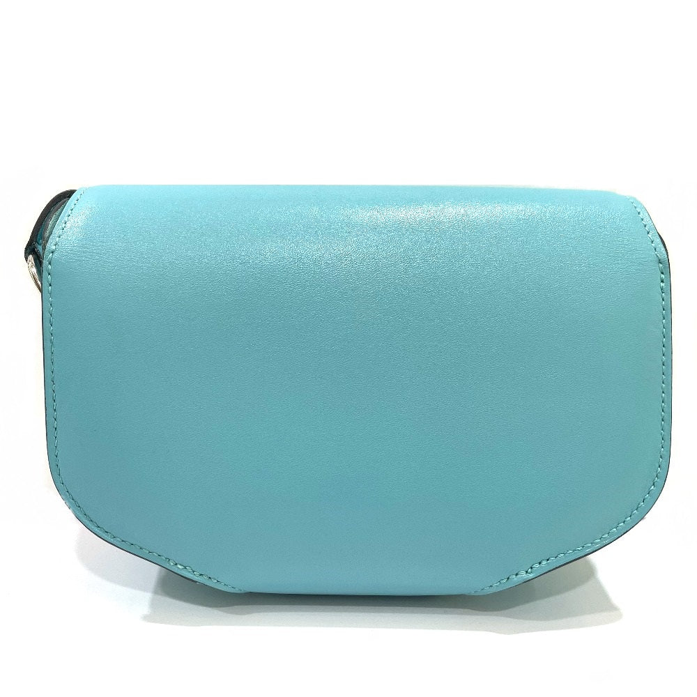 HERMES Shoulder Bag Taderakto blue Mini Shell Schmidy 2WAY handbag mens Used Authentic