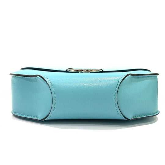 HERMES Shoulder Bag Taderakto blue Mini Shell Schmidy 2WAY handbag mens Used Authentic