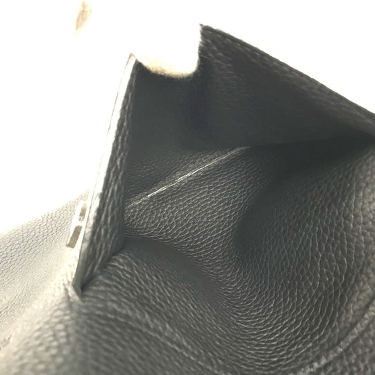 HERMES Shoulder Bag Taurillon Clemence black Crossbody bag Sac Alfred 35 mens Used Authentic