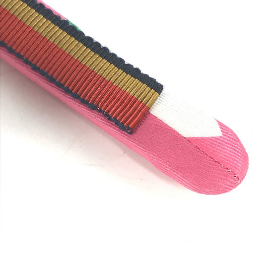 HERMES hair accessory silk pink Elsa Women Used Authentic