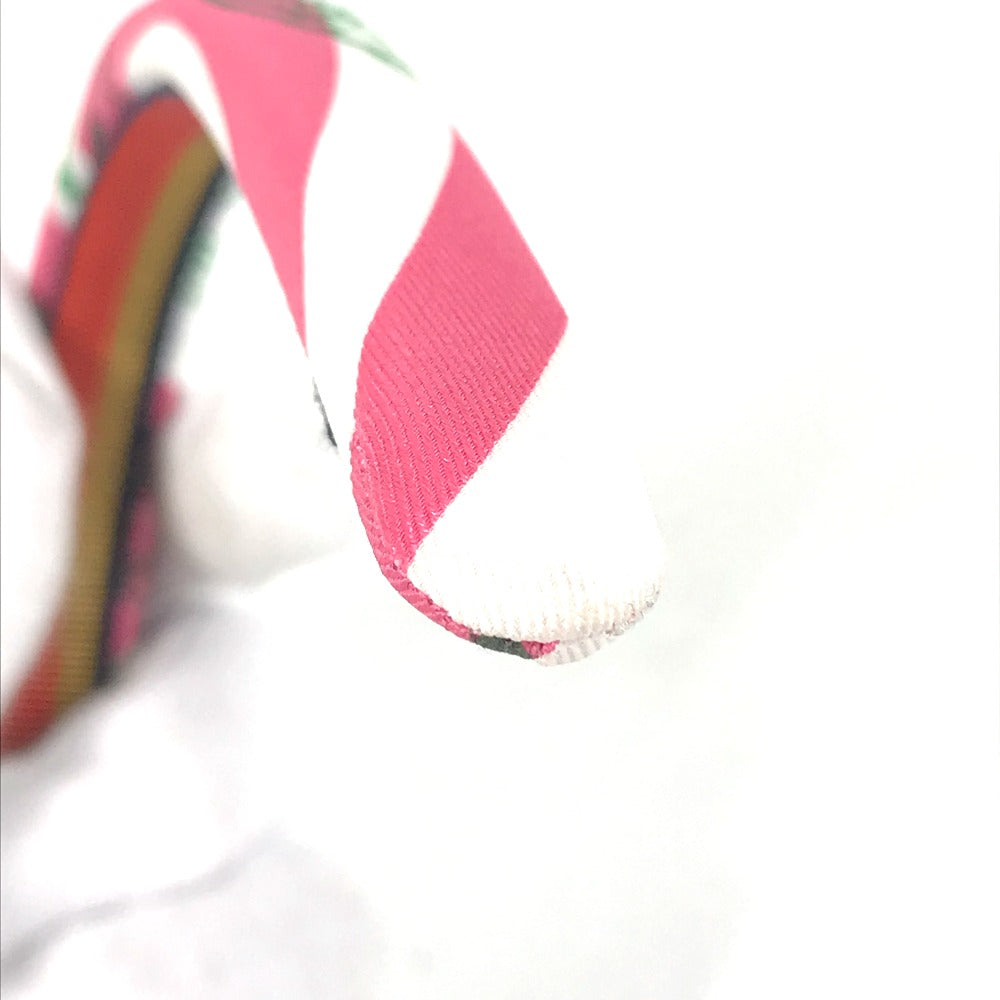 HERMES hair accessory silk pink Elsa Women Used Authentic