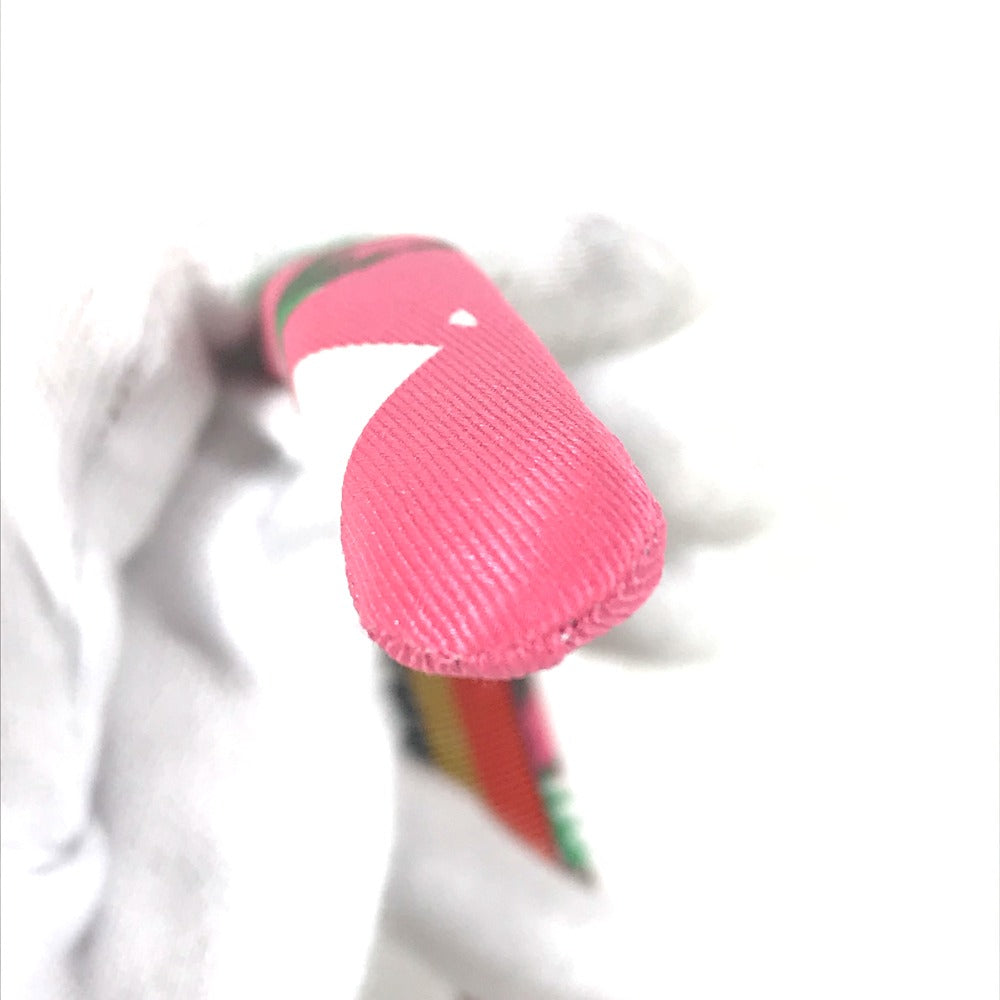 HERMES hair accessory silk pink Elsa Women Used Authentic