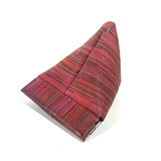 HERMES Coin case , Vibrato Red Jules PM Women Used Authentic