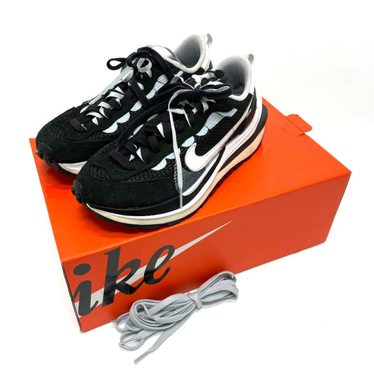 NIKE sneakers CV1363 Nylon black Sacai VAPOR WAFFLE vapor waffle mens UK8/27 Used Authentic