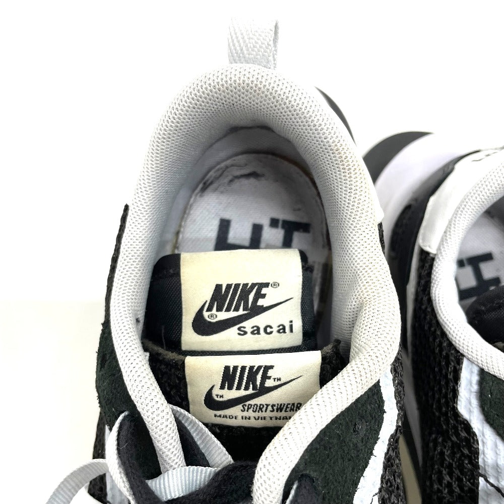 NIKE sneakers CV1363 Nylon black Sacai VAPOR WAFFLE vapor waffle mens UK8/27 Used Authentic
