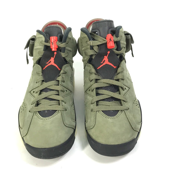 NIKE sneakers CN1084-200 Synthetic leather khaki travis scott cactus jack AIR JORDAN 6 RETRO SP US7