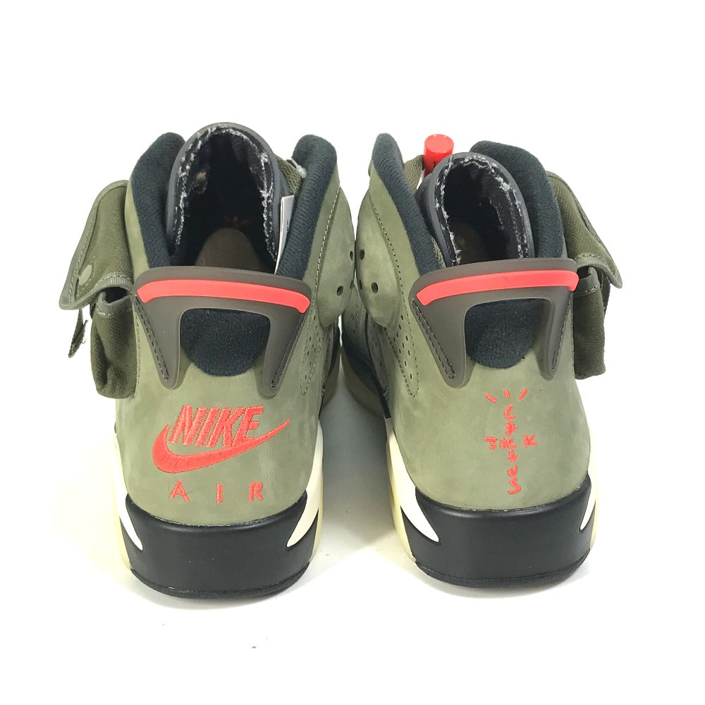 NIKE sneakers CN1084-200 Synthetic leather khaki travis scott cactus jack AIR JORDAN 6 RETRO SP US7