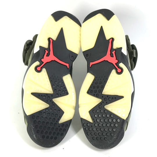 NIKE sneakers CN1084-200 Synthetic leather khaki travis scott cactus jack AIR JORDAN 6 RETRO SP US7