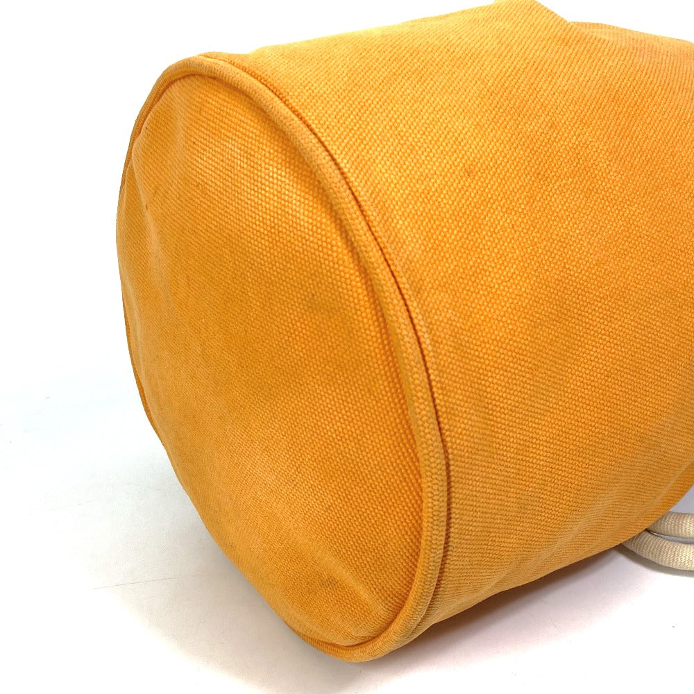 HERMES Shoulder Bag cotton Orange Shoulder Sac Marine Receive MM Women Used Authentic