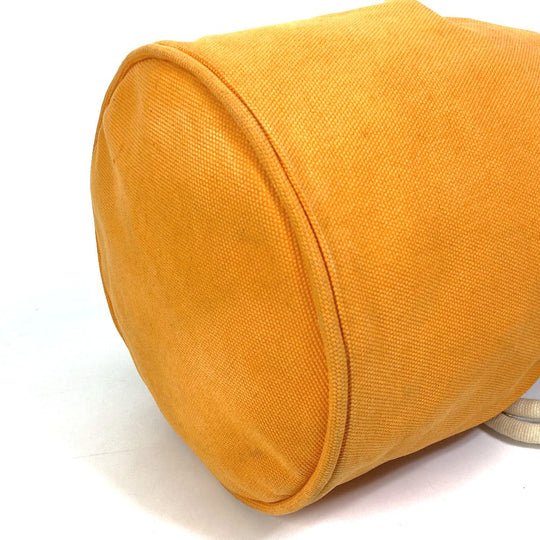 HERMES Shoulder Bag cotton Orange Shoulder Sac Marine Receive MM Women Used Authentic
