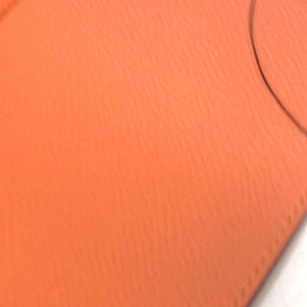 HERMES Notebook cover leather Orange Vision Agenda Women(Unisex) Used Authentic