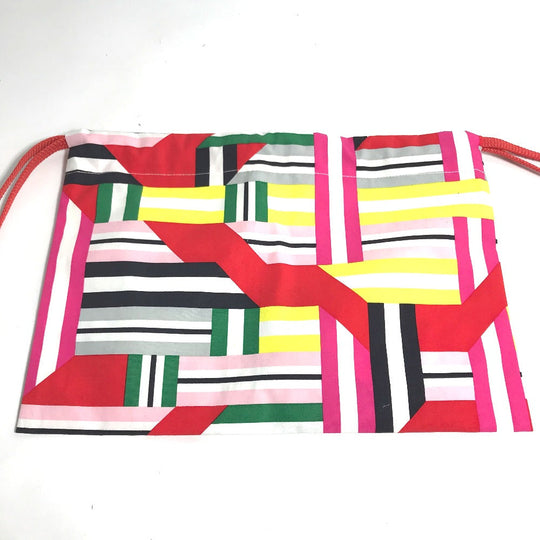 HERMES Pouch silk multicolor petit ash petit h Women Used Authentic