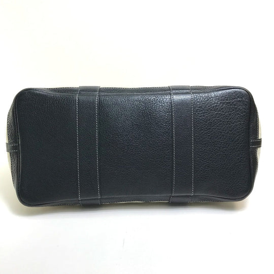 HERMES Tote Bag Toilet ash / buffle skipper Black x Natural Garden party PM