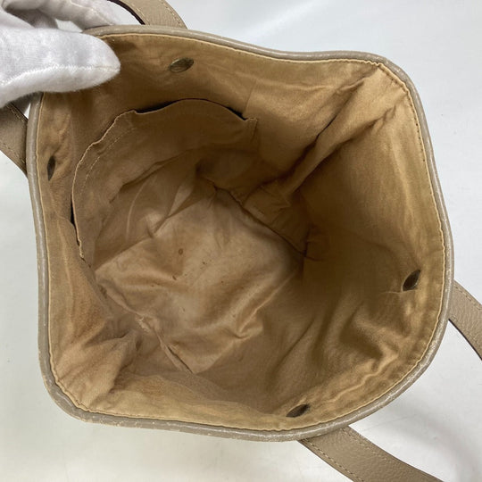 HERMES Tote Bag Leather, Polyester Yellow type Handbag Kaba Chennai PM