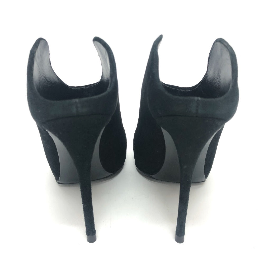 GIUSEPPE ZANOTTI pumps suede black Shoes, Boots Women 36 Used Authentic