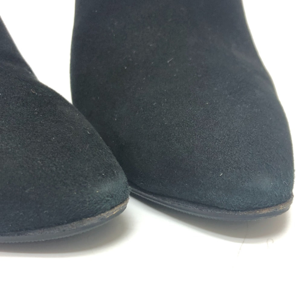 GIUSEPPE ZANOTTI pumps suede black Shoes, Boots Women 36 Used Authentic