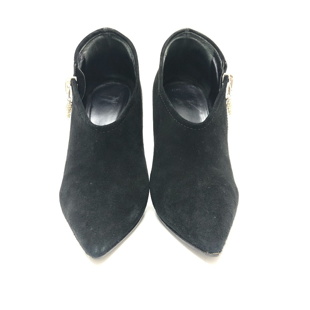 GIUSEPPE ZANOTTI pumps suede black Women 35 Used Authentic