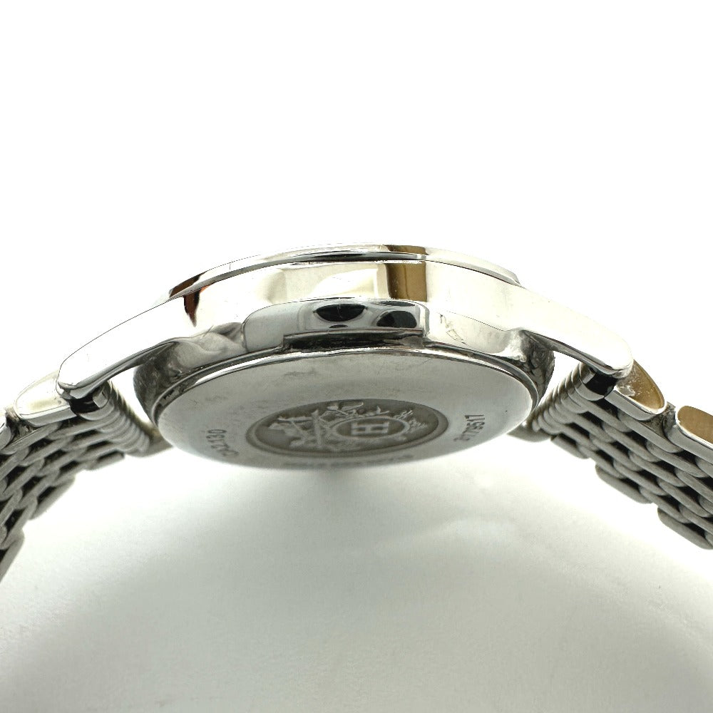 HERMES Watches Quartz CA2.130 Stainless Steel Silver Slim d'Hermès white dial
