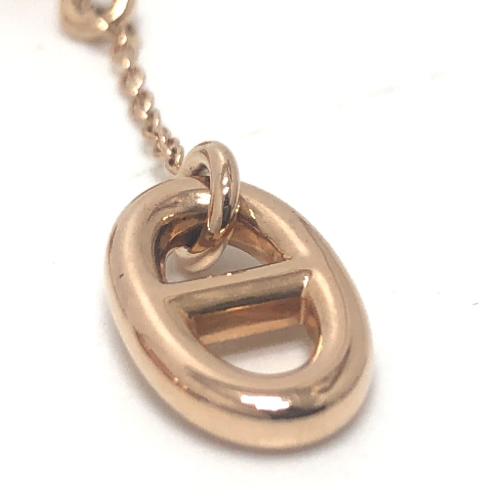 HERMES Pierce 19G127359 18K Pink Gold gold K18PG Farandole Women Used Authentic