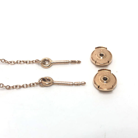 HERMES Pierce 19G127359 18K Pink Gold gold K18PG Farandole Women Used Authentic