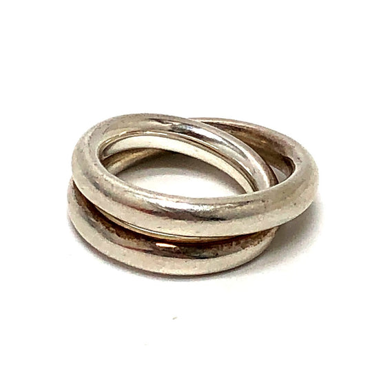 HERMES Ring H104261B SV925 Silver SV925 Vertige Women(Unisex) 52 Used Authentic