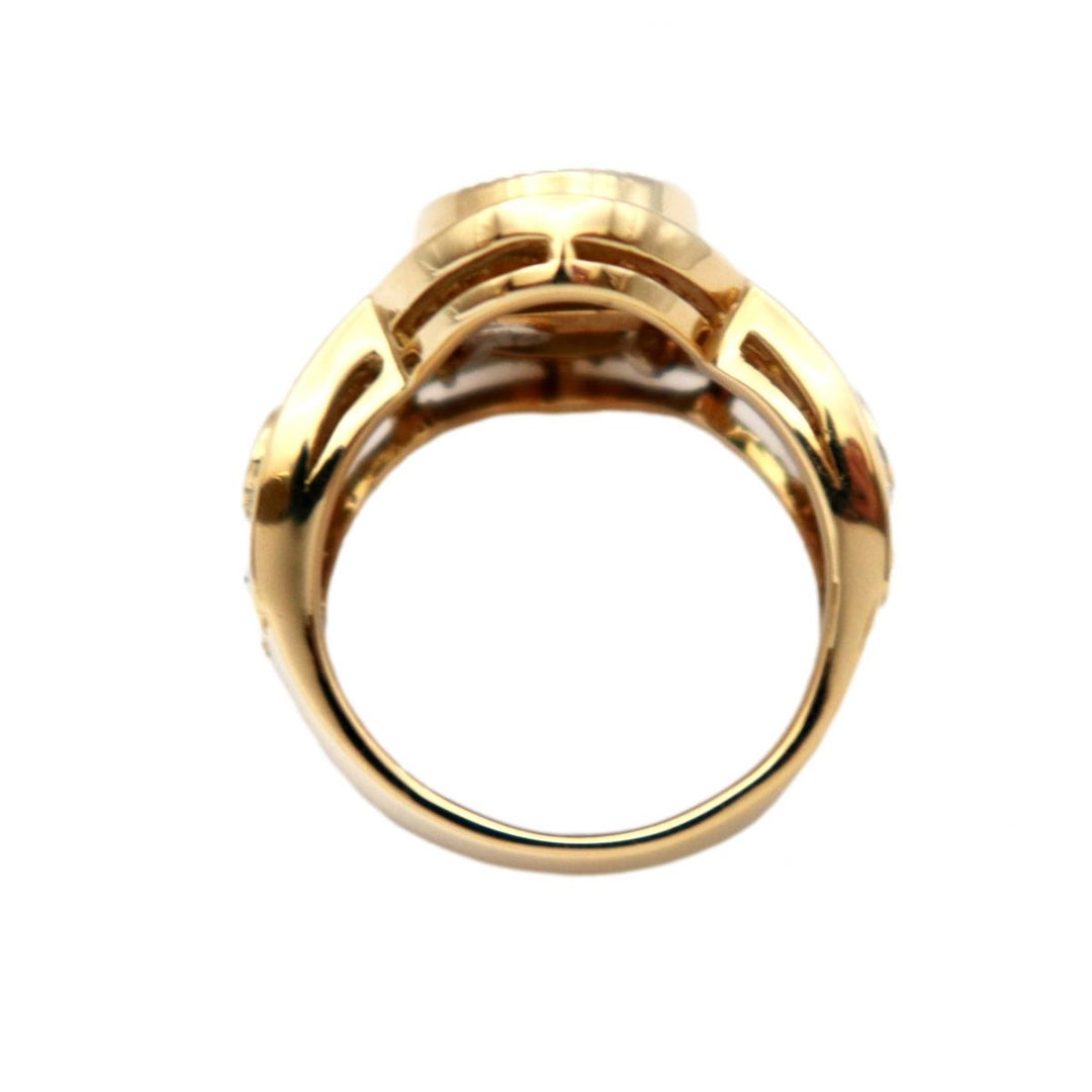 MITSUO KAJI Ring Pt900�“ , K18YG�“ Multi Women Used Authentic