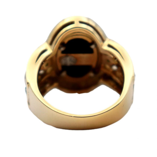 MITSUO KAJI Ring Pt900�“ , K18YG�“ Multi Women Used Authentic