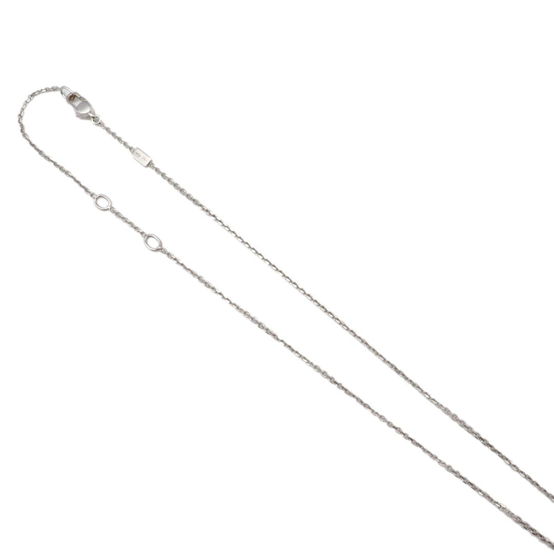 GUCCI Necklace 750 K18WG Silver Women Used Authentic