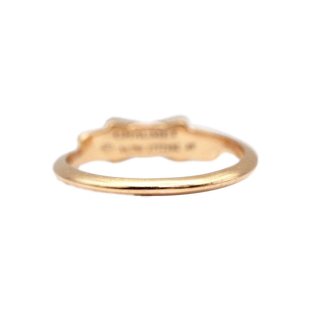 Chaumet Ring Au750 K18PG, Diamond gold Women 49 Used Authentic