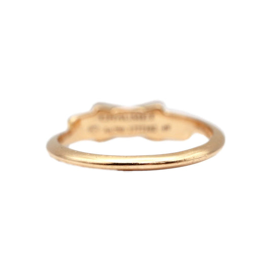 Chaumet Ring Au750 K18PG, Diamond gold Women 49 Used Authentic