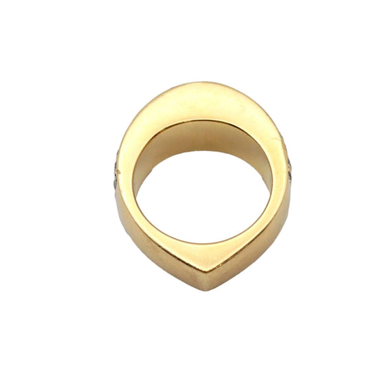 PIAGET Ring Diamond %, 750K18YG% Clear gold Women 51 Used Authentic