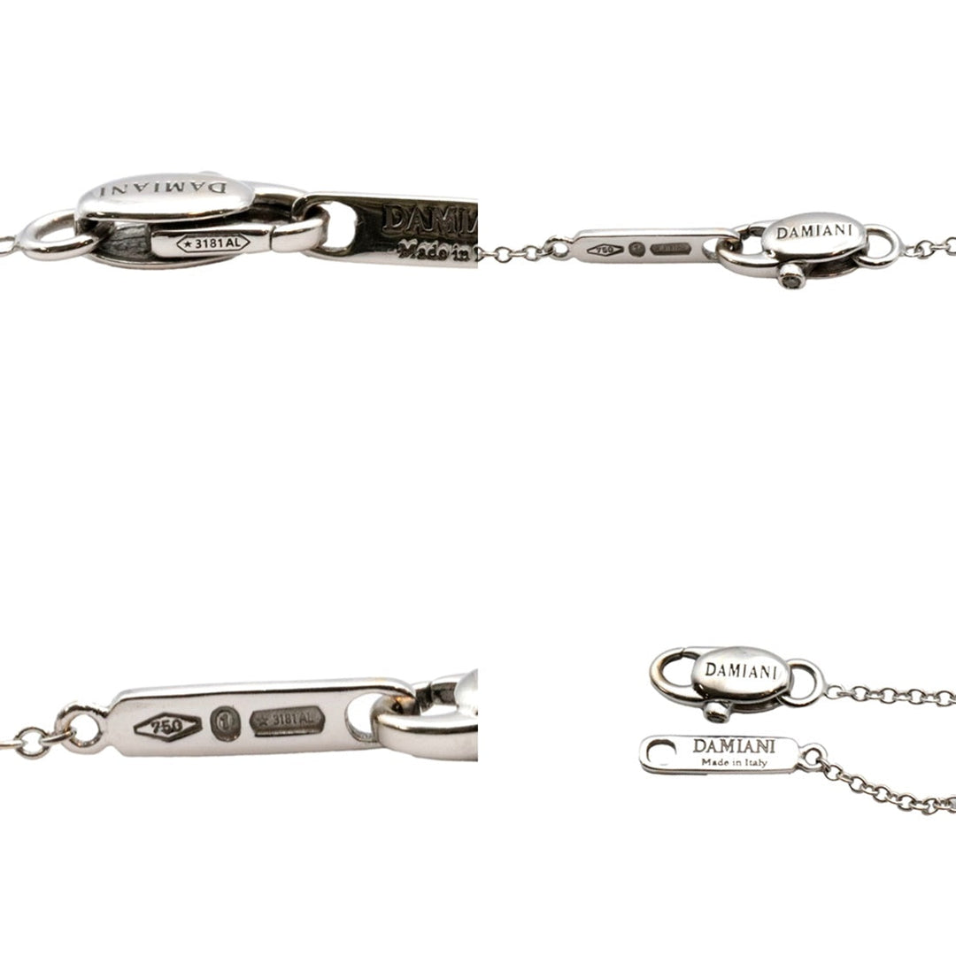 Damiani Necklace Sapphire%, 750 K18WG% Multi Women Used Authentic