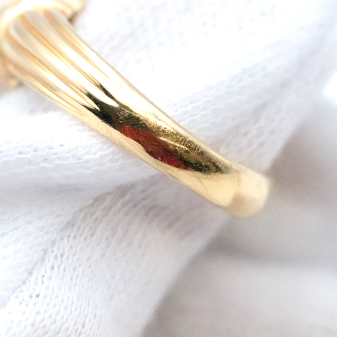 Boucheron Ring K18YG, Diamond gold Women Used Authentic