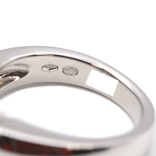 Boucheron Ring 750 K18WG, pearl Silver Women Used Authentic
