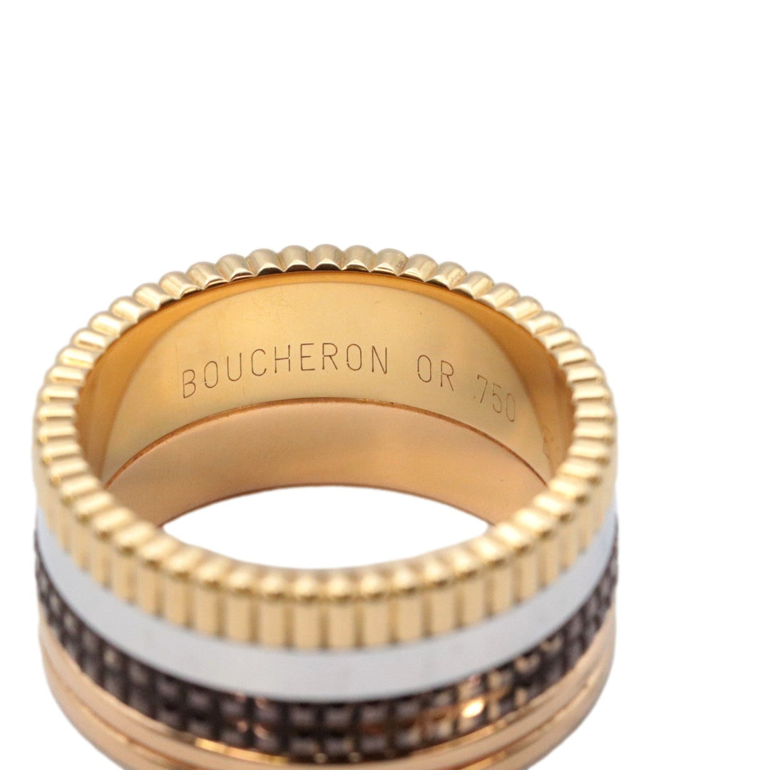 Boucheron Ring OR750, K18YG Multi Women Used Authentic