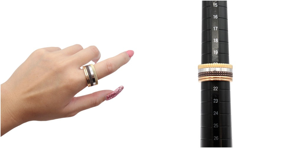 Boucheron Ring OR750, K18YG Multi Women Used Authentic