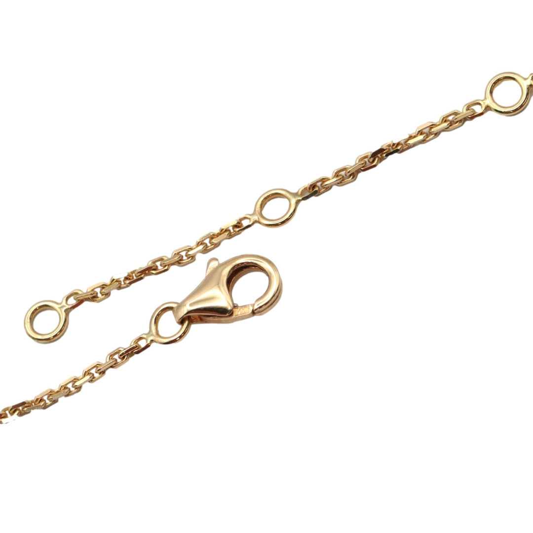 Chaumet Necklace 750, K18YG, diamond gold Women Used Authentic